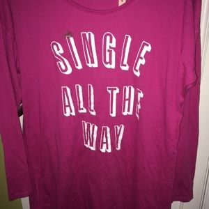 Victorias Secret Sleepshirt Single All The Way NWT